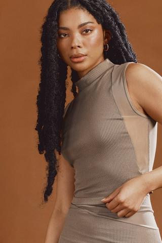 Seamless Turtle Neck Top