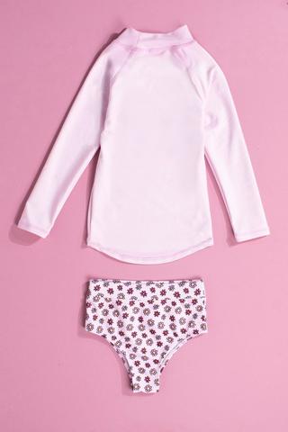 Unicorn Rashvest And Bikini Bottom Set