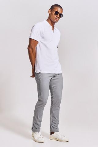 Grey chinos 2024 white shoes