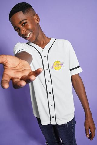 Lakers store baseball jersey