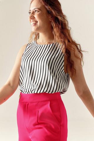 Satin Tank Top