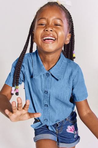 Denim Boxy Shirt