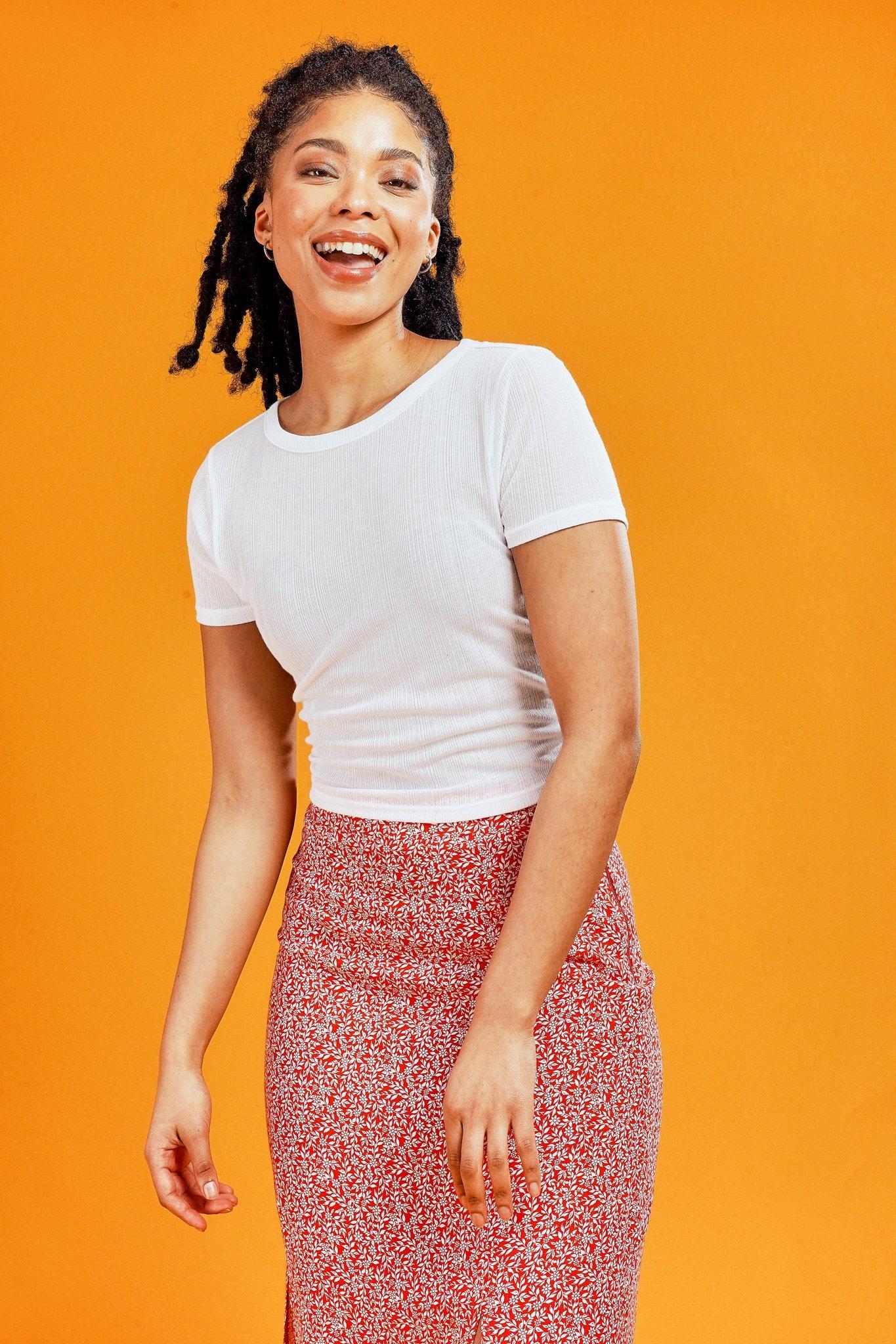 fitted tennis skirt