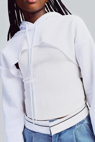 Cropped sales active hoodie