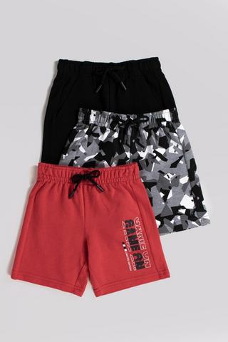 3 Pack Shorts