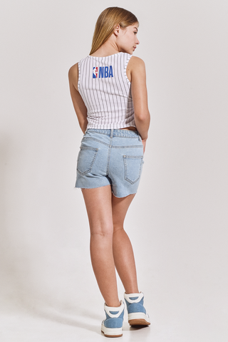 Denim Cheeky Shorts