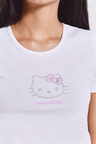 Buy Hello Kitty Womens T-Shirt Bra in Black/Pink Online at