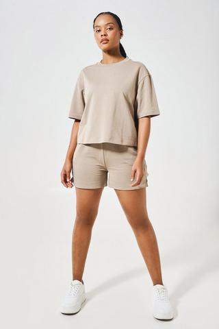 Shape Stone Velour Runner Shorts