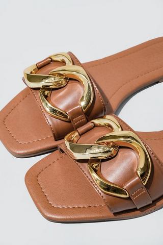 Chain Detail Sandal