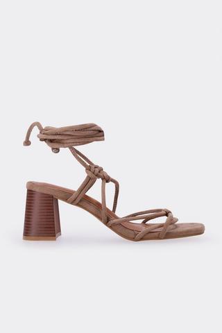 Ankle Strap Block Heel