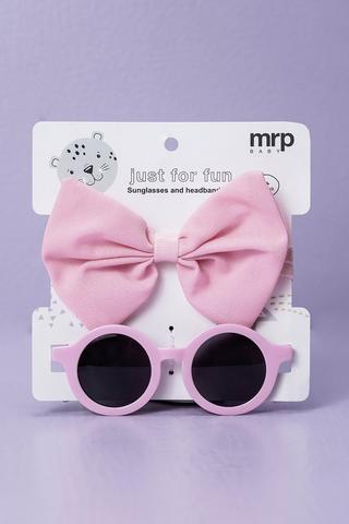 Headband And Sunglasses Set