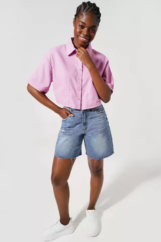 Bermuda Denim Shorts