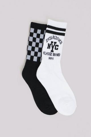 2 Pack Socks