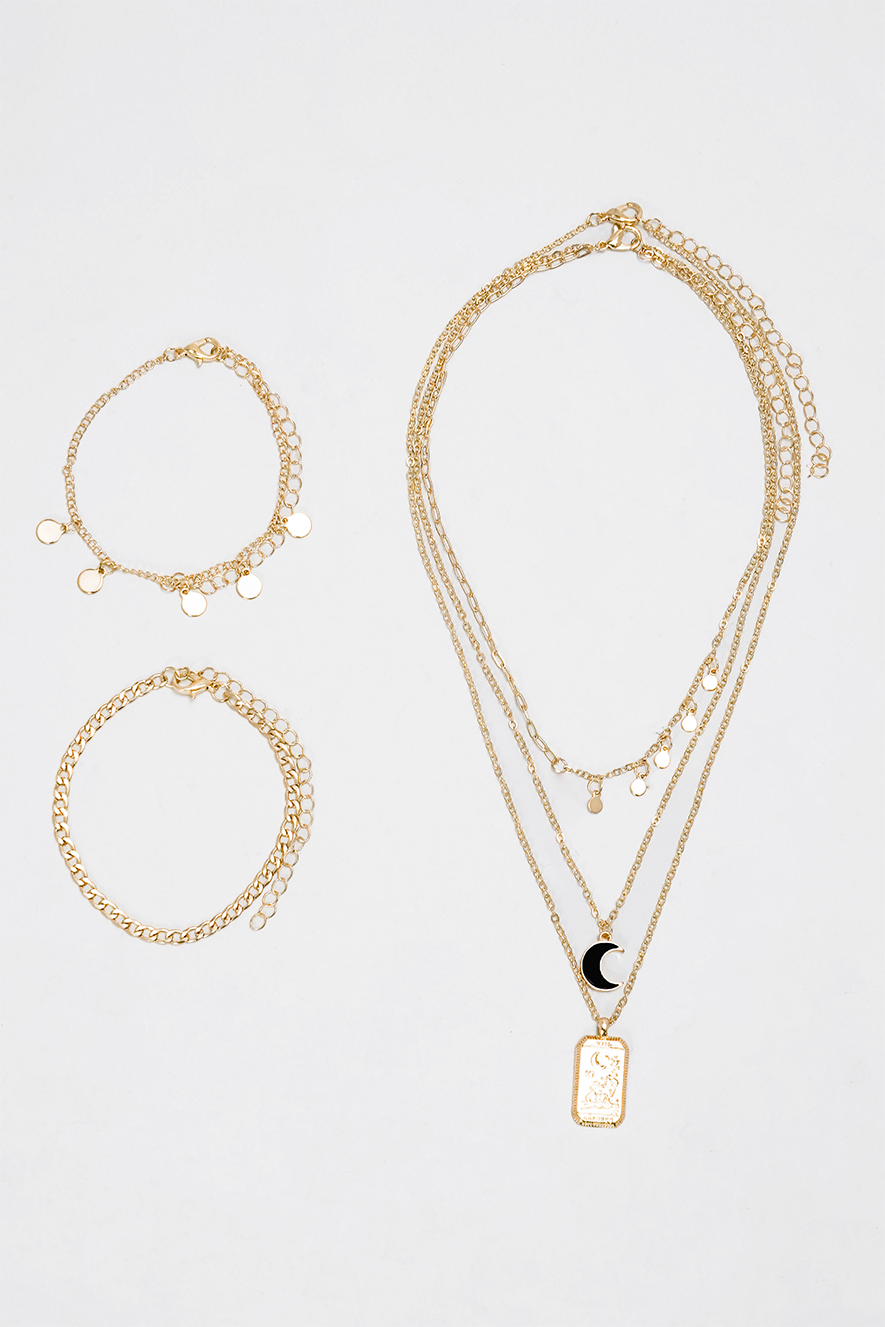 Necklace and Bracelet Set