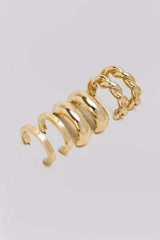 3 Pack Hoop Earrings