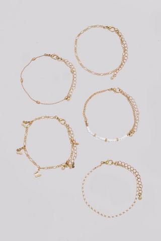 5 Pack Bracelets