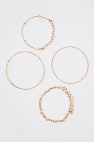 4 Pack Bracelets