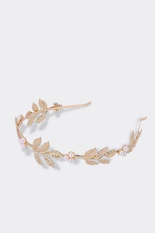 Oyster-Beaded Alice Band