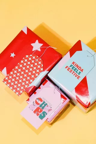 6 Pack Festive Gift Tags