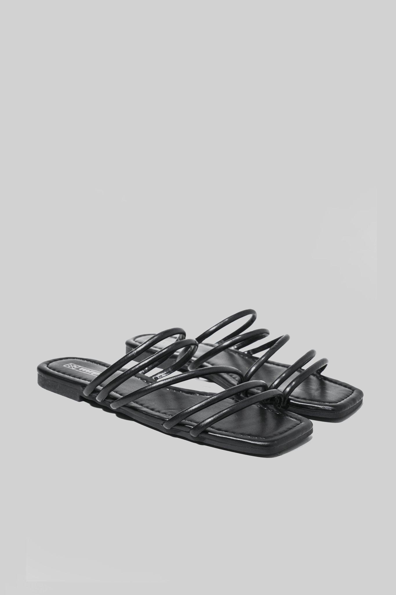 Forte_Forte Multicolor Polyester Strap-On Sandals