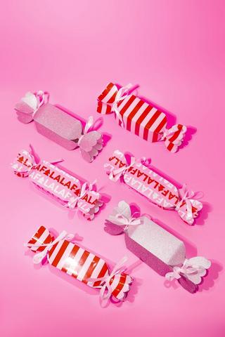 6 Pack DIY Medium Festive Crackers