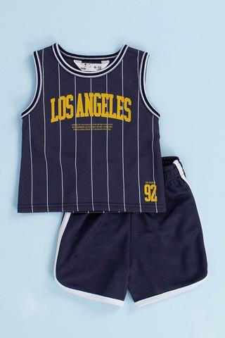 Vest And Shorts Set
