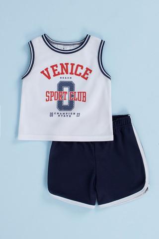 Vest And Shorts Set