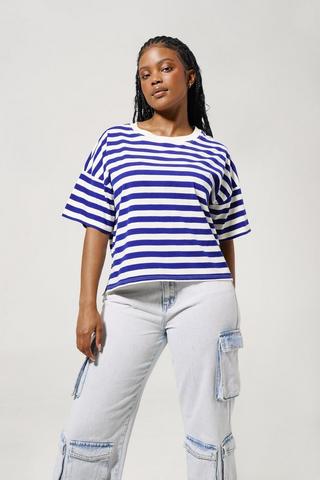 Stripe Boxy Top