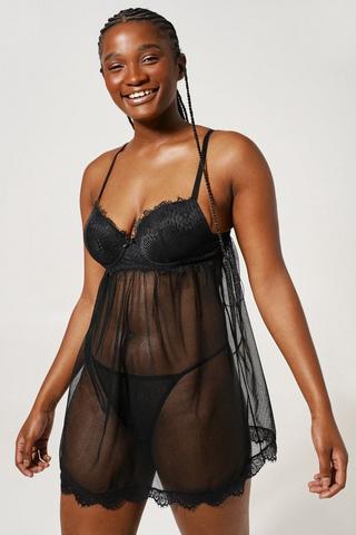 Plus Size Lingerie, Thongs, Teddies, Chemises