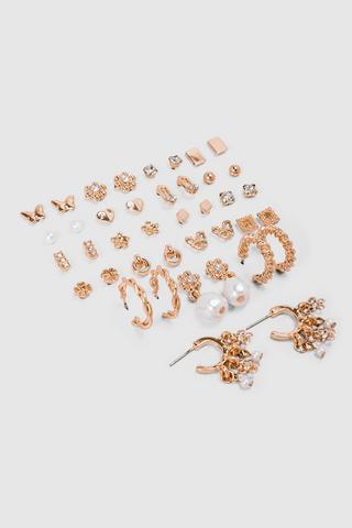20 Pack Stud Earrings
