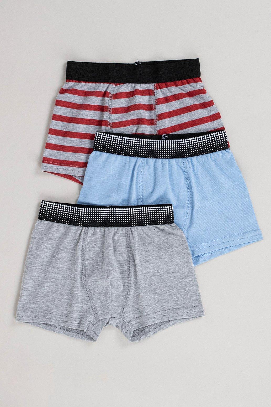 MaleBasics 3-Pack Assorted Trunks