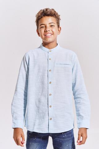 Mandarin Collar Shirt