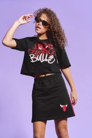 Chicago Bulls Basketball Skirt