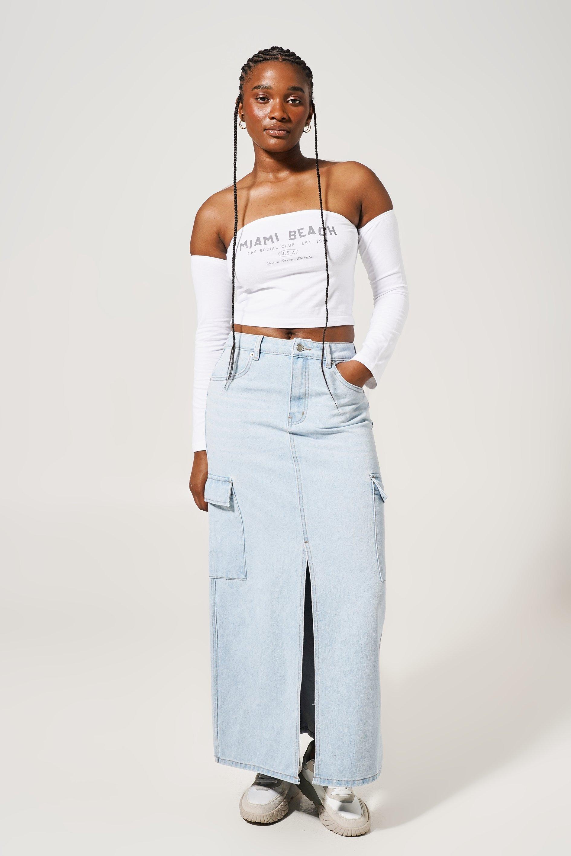Denim skirt mr price best sale