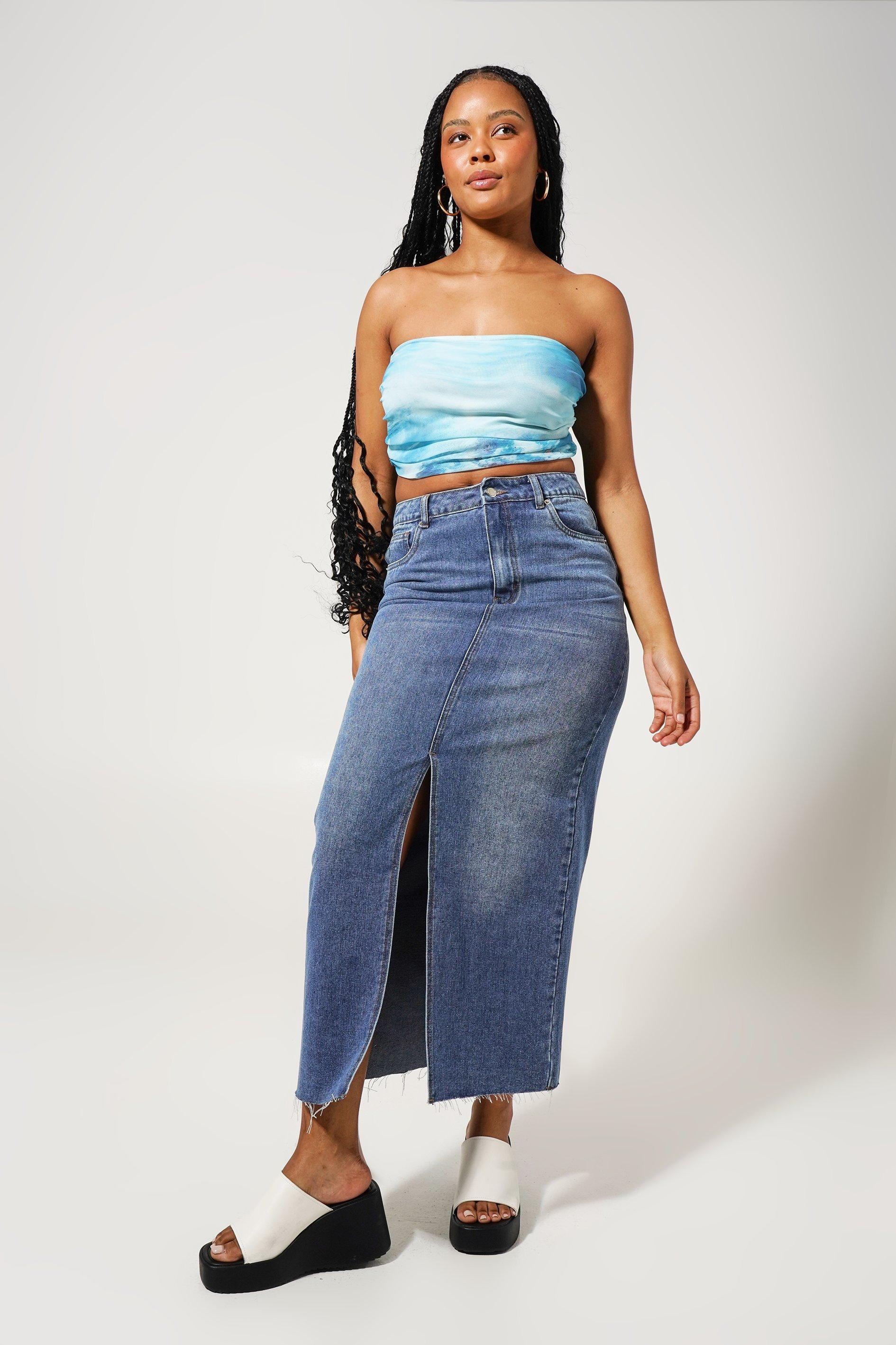 Mr price store ladies denim skirts