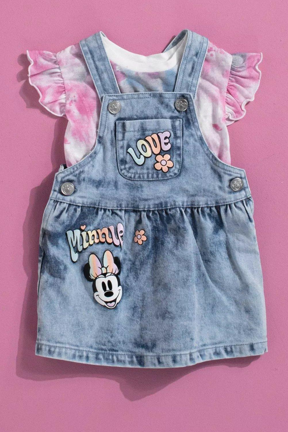 Minnie mouse denim outlet dress