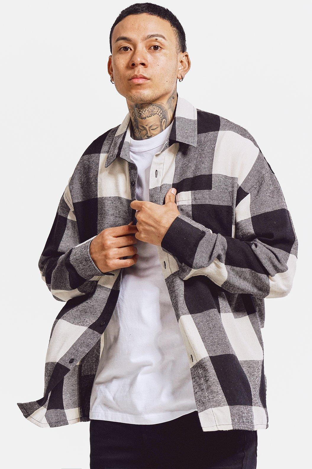 トップス W broadcloth trad check shirt 2 OVY W broadcloth trad check shirt 2 OVY