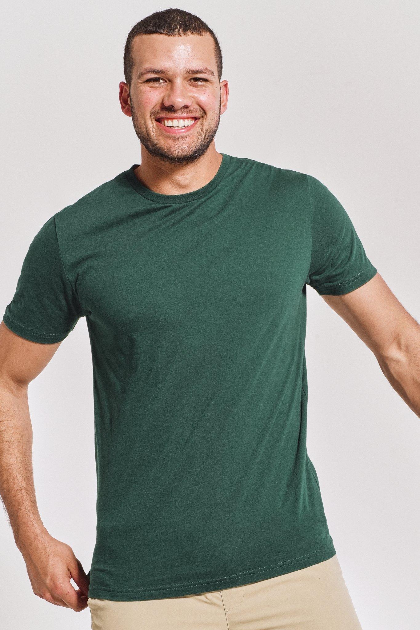 Saint Louis Floral Unisex Short Sleeve T-Shirt - Light Green Medium