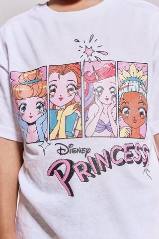 Disney Princess T-Shirt And Cycle Shorts Set
