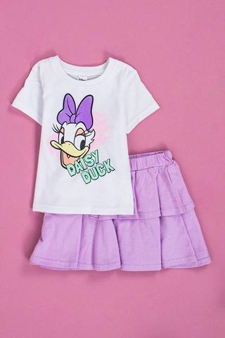Daisy Duck T-Shirt And Skirt Set