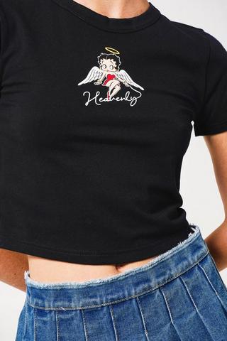 Betty Boop Fitted Top