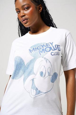 Mickey mouse clearance t shirt women's