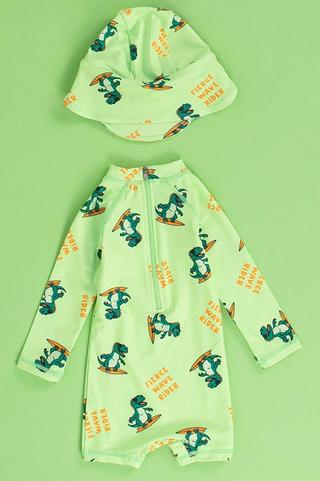 Swimming Costume And Cap Set