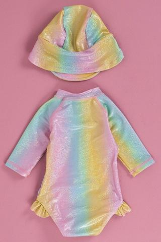 Swimming Costume And Cap Set