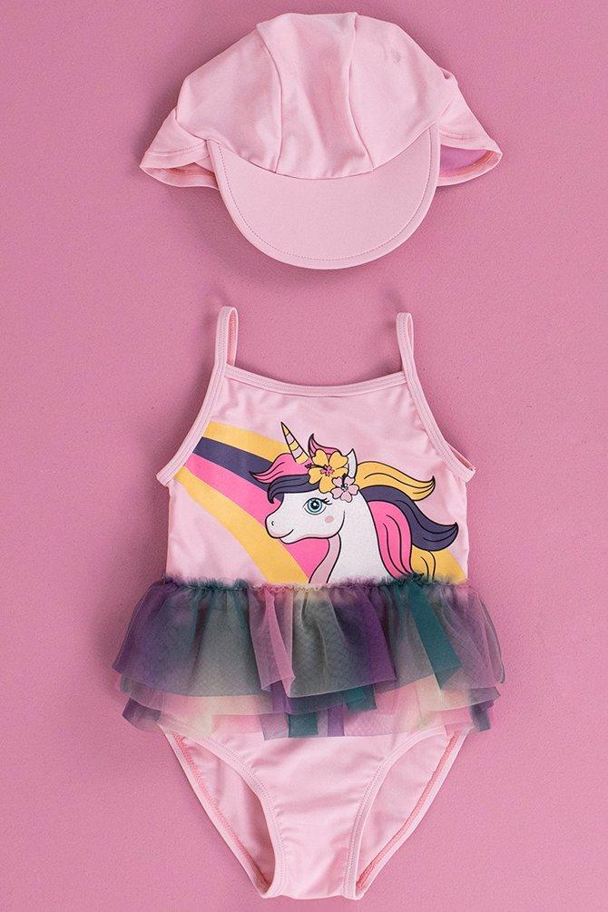 Baby girl swimming outlet suit