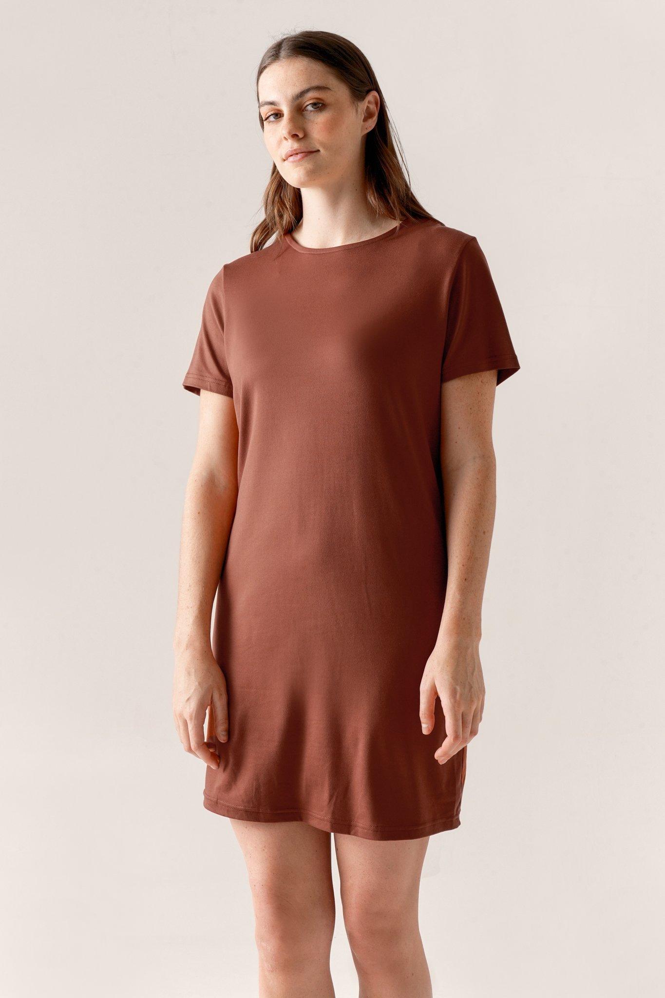 Relaxed T-Shirt Dress in Electric Print - 1260901 main image 1