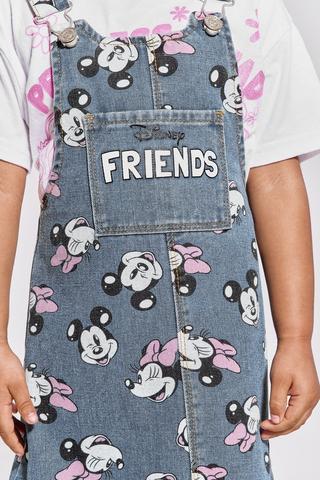 Forever 21 mickey overall dress best sale