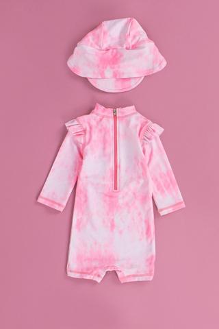Minnie Mouse Swimming Costume And Cap Set