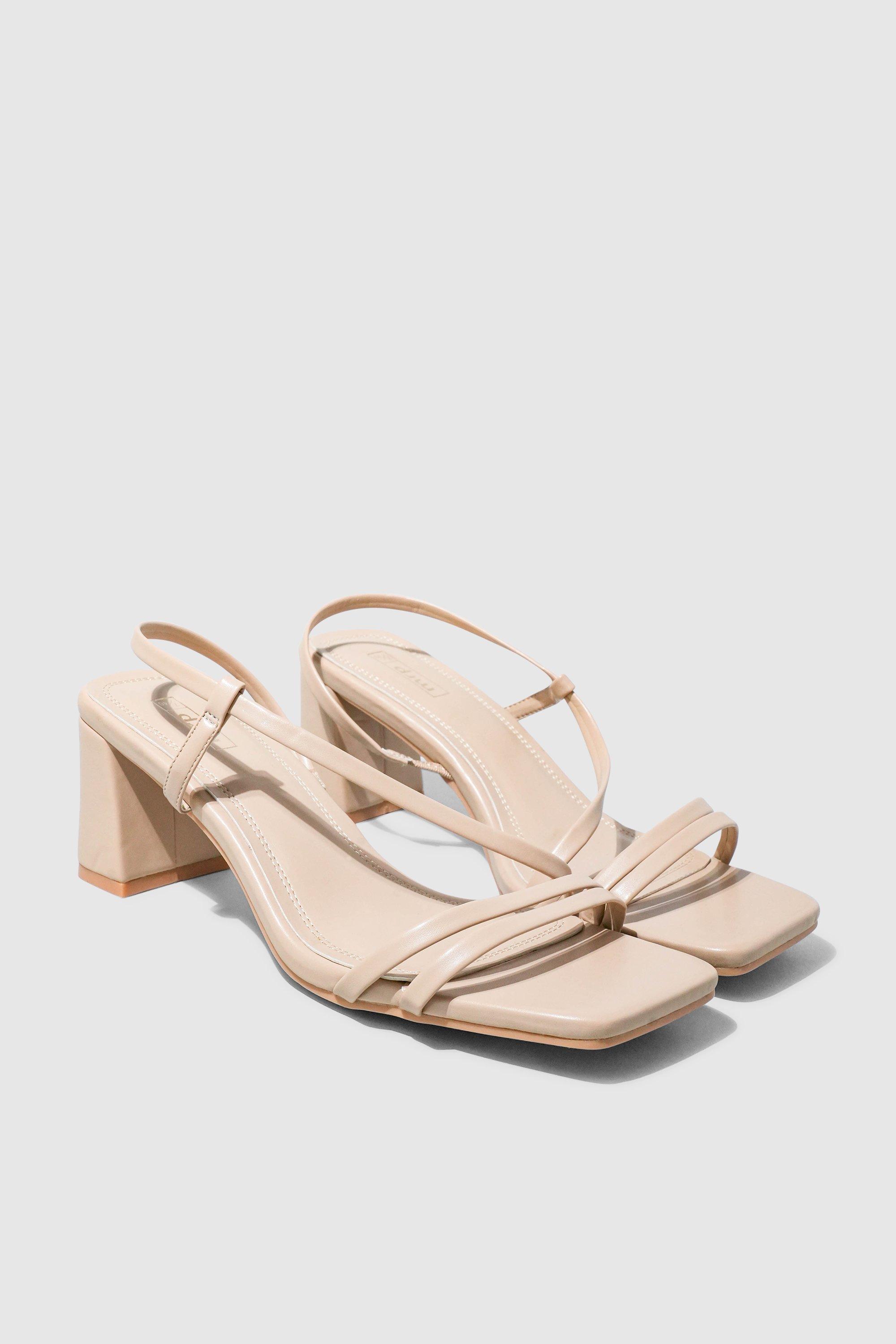 Ankle Strap Block Heel