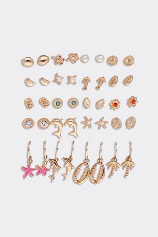 20 Pack Stud Earrings